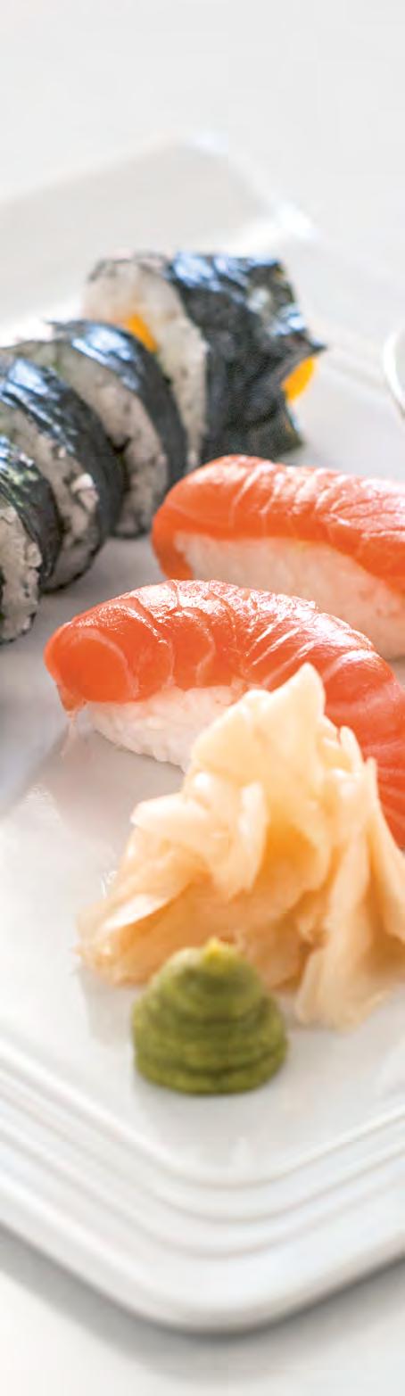 OPPSKRIFT SUSHI SUNT OG TRENDY Sushi er blitt en populær rett også i Norge, noe som trolig henger sammen med at vi gjerne vil spise spennende mat som også er sunn.