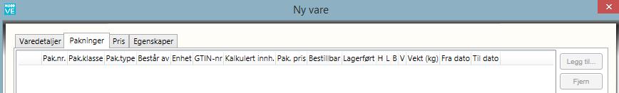 De feltene som har en Grønn ramme må fylles ut. Der det er en nedtrekks-meny, må/kan det gjøres et valg. Der det er «bokser» kan det velge/fjerne hake.