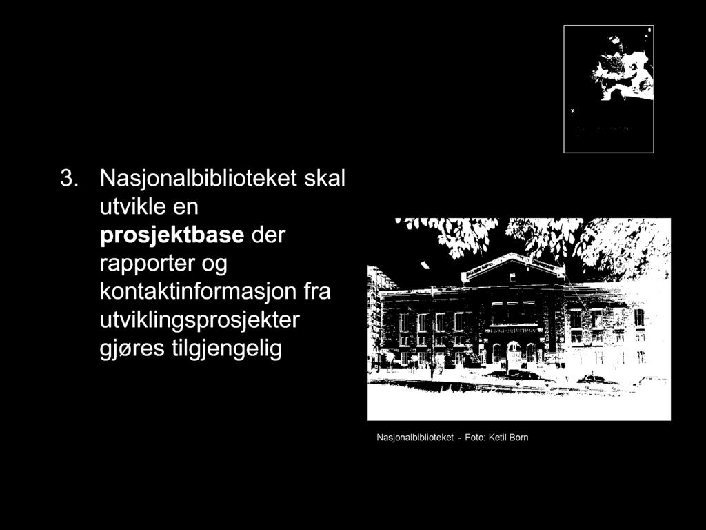 Nasjonalbiblioteket skal utvikle en