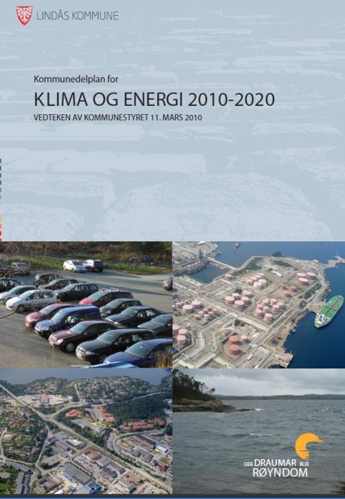 2.4 Energi- og klimaplan Kvar kommune må utarbeide ein energi- og klimaplan. Kommunen kan som planmyndigheit legge til rette for energiomlegging og energiøkonomisering.