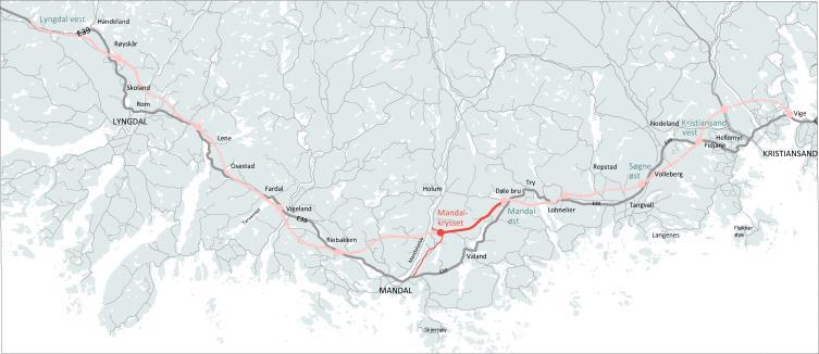 kvartal 2017 Anleggsstart mai 2018 Ferdig des. 2021 Andre kontrakt ut i 4.