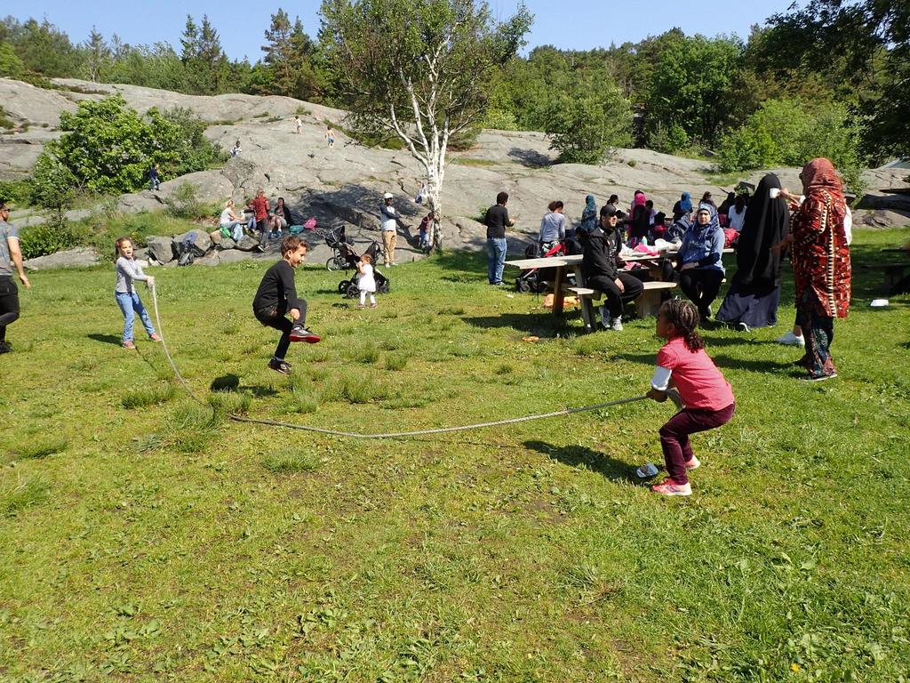 Mange deltakere med barn kan få en økt forståelse av hva barna er med på