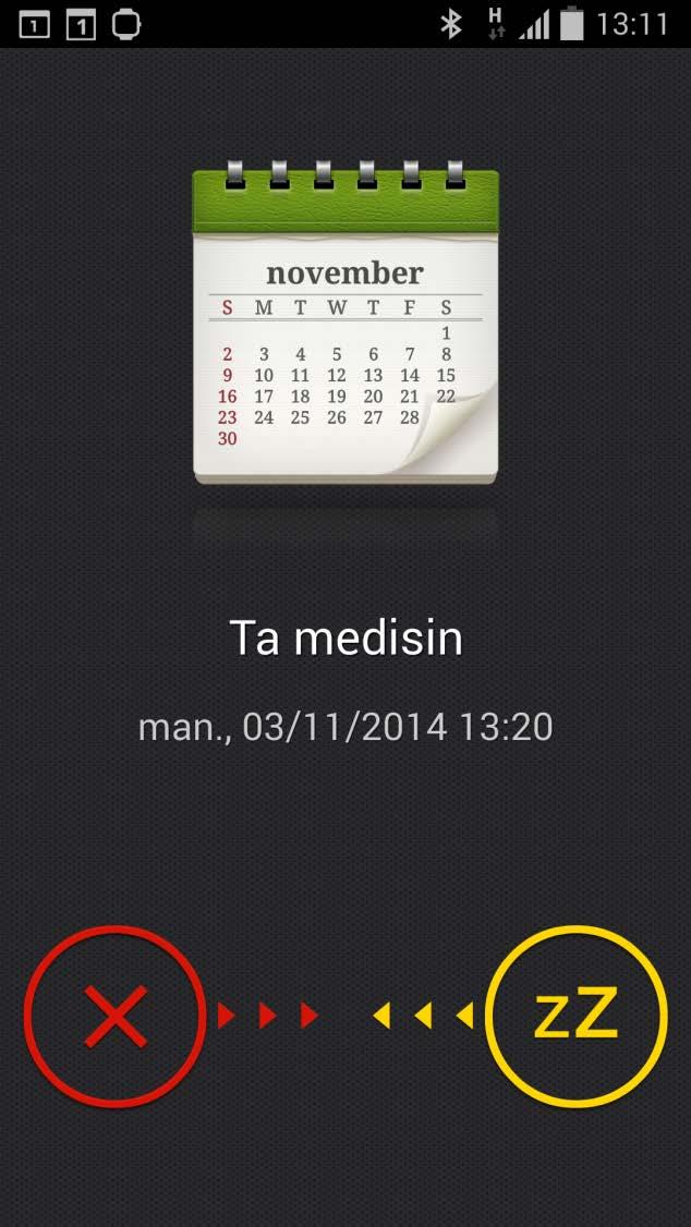 Kalender med