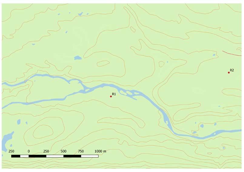 (desimalgrader: 30.149E, 70.344N, UTM 36 393003 øst, 7806743 nord).