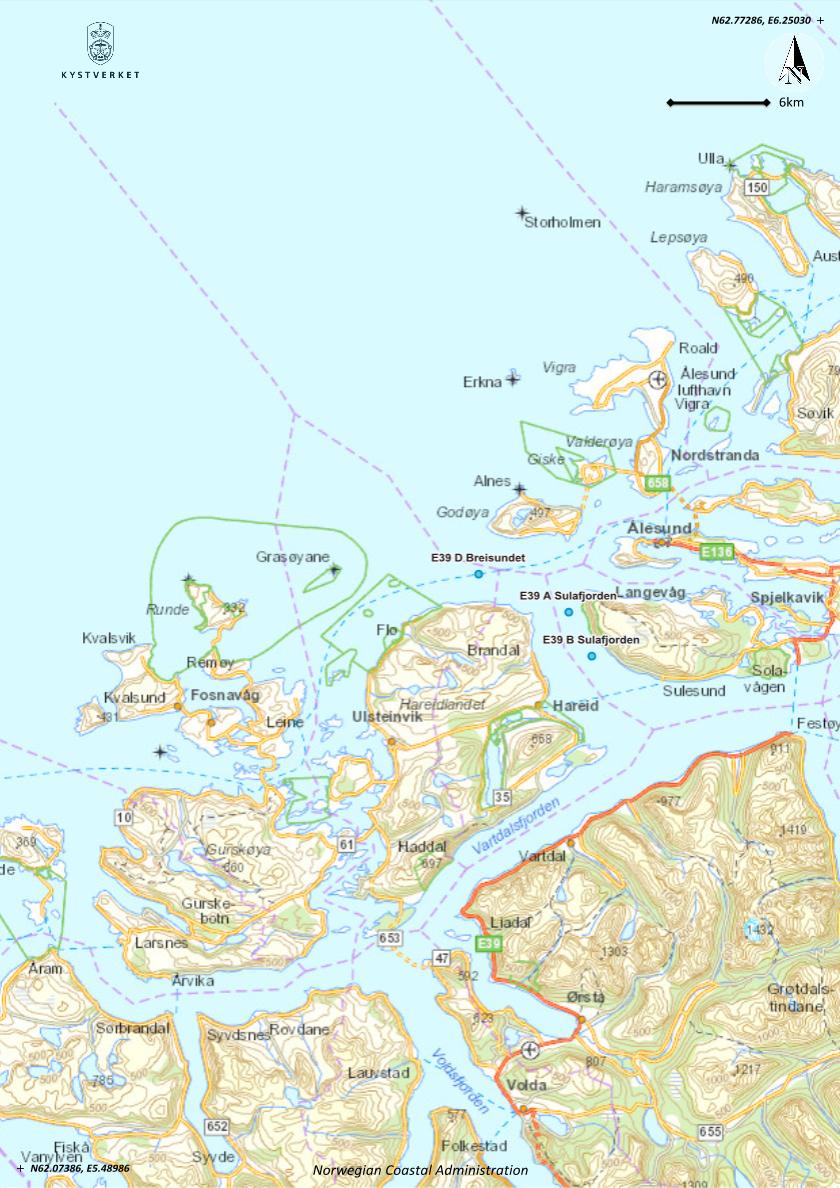 Bøyen var i drift inntil januar 2017. 3 Bølgemodeller CoastEx-data er generert på nytt basert på de originale filene.