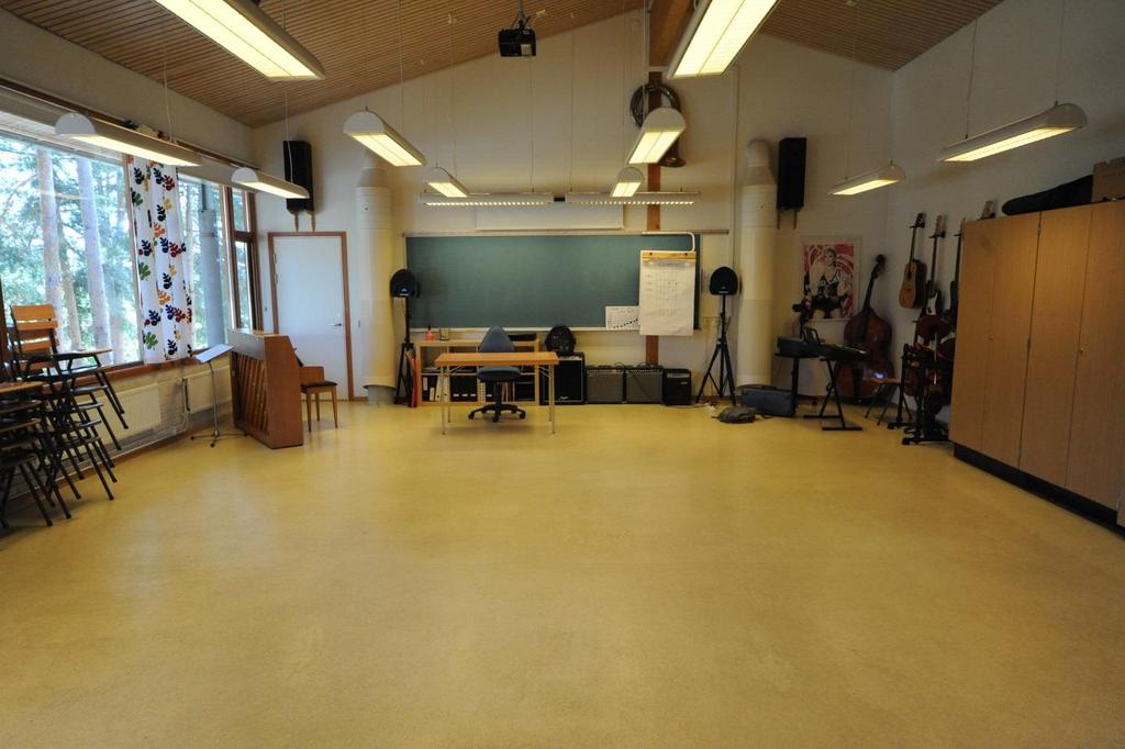 Rapport fra akustikkma ling Snarøya skole, Musikkrommet Bærum i Akershus Akershus musikkråd, rapport dato: 22.06.2015 Snarøya skole er em 1.-7.trinn skole.