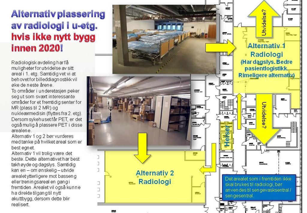 Brystkreftdiagnostikk og mammografiscreening en vanskelig kabal Det er behov for å frigjøre areal for radiologisk avdeling.