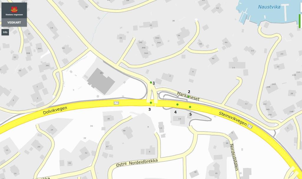 R Tema Liv og Helse Ytre Miljø Materielle verdier Kommentarer Forslag til tiltak 7 : 5 registrerte trafikkulykker i eller nær planområdet.