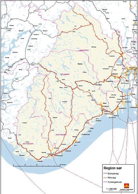 Store riksveg- Prosjekter 2013-2014 Rv 7 Sokna Ørgenvika Åpner 2015 *en del prosjekter med forbehold om Stortingets godkjenning og budsjettildelinger.