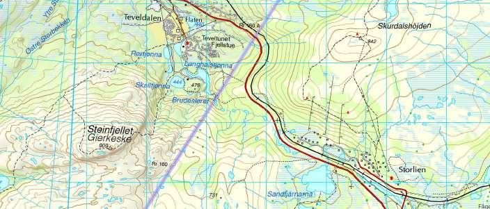 4.3.11.4 Kart over grensetraktene mot Sverige Status Kartverket og Lantmäteriet inngikk i 2015 en avtale om deling av kartgrunnlag i grensetraktene.