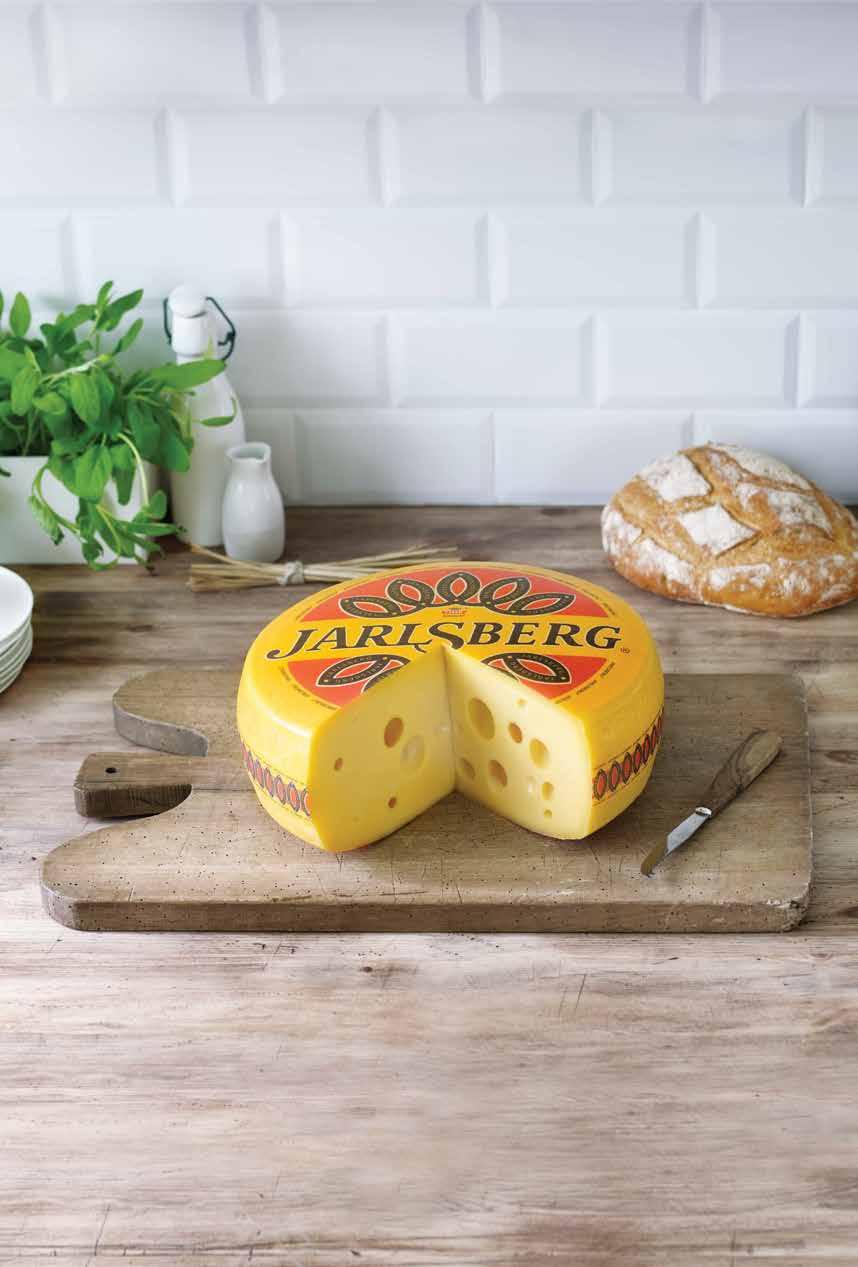 Hvitost bit - Jarlsberg -