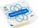 000000 Norvegia Lettost 16 % Skiver 250 g D-pak: 16. EPD-Nr: 1698703 Varenr. 1678, Coopnr. 4310314 Norvegia Lettost 16 % Skiver 150 g D-pak: 12.