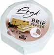 Muggost Hvitmuggost brie Fryd Brie 2 kg D-pak: 1. EPD-Nr: 544536 Varenr.