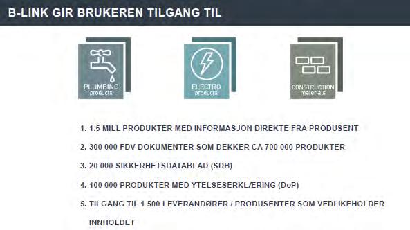 Hele verdikjeden har behov for finne frem til produkter basert på