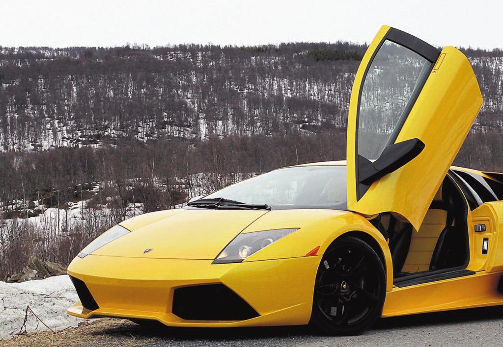 Det er jo tullete å kjøpe en bil med et så vanskelig navn at en har problemer med å uttale det Lamborghini Murcielago finnes det svært få av i Norge.