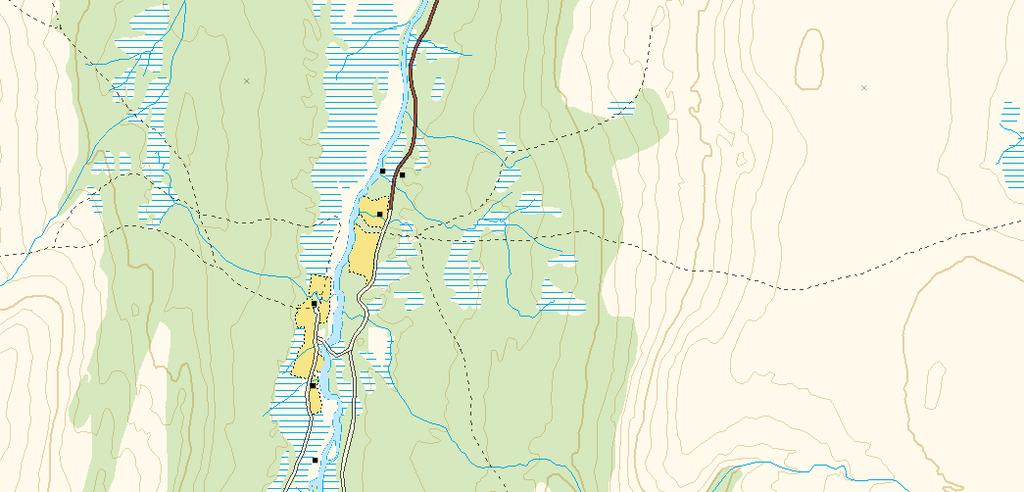 Bredkjelda Drevja Ø (Trysil, Hedmark). Holmgnollen Areal 7.