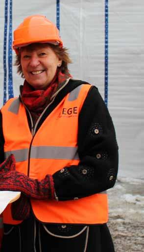 Oslos ordfører Marianne Borgen (t.h.) og byrådene Lan Marie Nguyen Berg og Geir Lippestad trykket på startknappen for testanlegget for CO2- fangst på Klemetsrud den 25 januar.