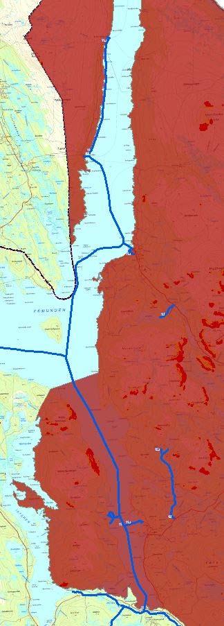 Reindrift Løype nr. 11 går gjennom reinbeitedistriktet Svahken Sitje. I nord går løypetraseen også inn i Femund Sitje.