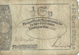 ½ Speciedaler 1829,