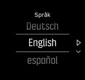 2. Slik kommer du i gang Førstegangs oppstart av Suunto Spartan Ultra er rask og enkel. 1. Hold den øvre tasten nede for å vekke opp klokken. 2. Trykk på skjermen for å begynne oppsettsveiviseren. 3.