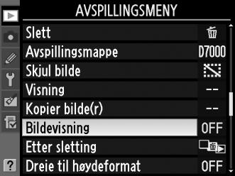 5 Marker et menypunkt. Trykk på 1 eller 3 for å markere et menypunkt. X 6 Vis alternativene. Trykk på 2 for å vise alternativene for det valgte menypunktet. 7 Marker et alternativ.