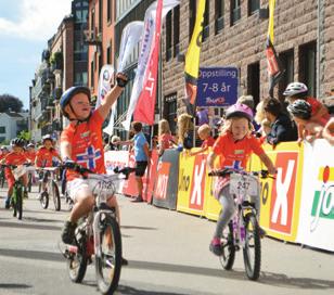 Suksessen med Tour of Norway for kids fortsetter med over 50 arrangement i 2016. Åpent for alle barn 0 14 år, husk hjelm og sykkel.