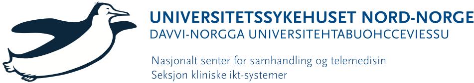 Nasjonalt senter for samhandling og telemedisin Seksjon kliniske ikt-systemer Veiledning i bruk av DIPS Elektronisk