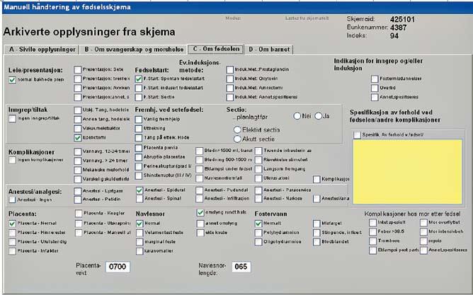 Figur 2 Illustrasjon av strukturerte og kodede