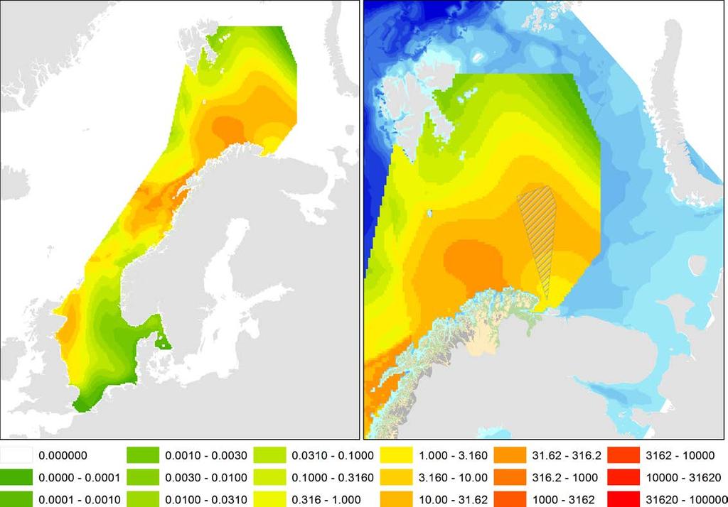 Barentshavet, bl. a. Pechorahavet (Strøm m. fl. 2000). Data fra disse studiene oppbevares både hos NP og samarbeidende institusjoner i Russland.