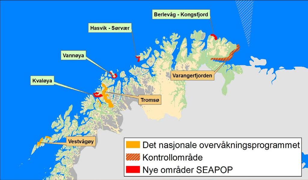 Vinterovervåkningen kan kanskje gi en indikasjon på bestandsendringer, men er viktigere i forhold til variasjon og endringer i utbredelse vinterstid.