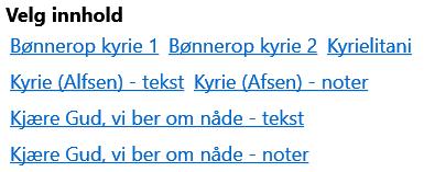 Bruker kan ikke endre/redigere denne teksten. Velg innhold til aktuelt ledd Nederst til høyre i høyre panel vises alternativer for gjeldende ledd.