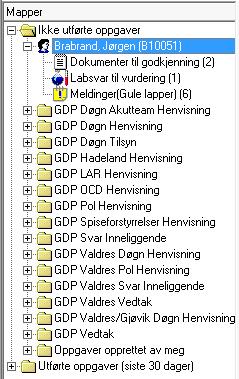 Arbeidsgrupper og roller Alle med samme rolle på en enhet får tildelt de samme fellesarbeidsgruppene Eksempel: Overlege på DPS Gjøvik Pol får automatisk tildelt alle arbeidsgruppetyper for rollen