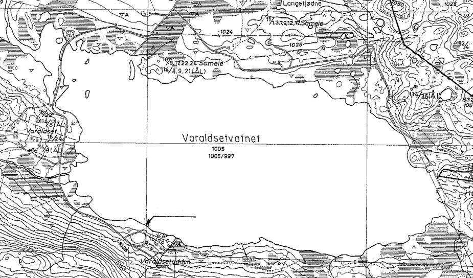 periode som varierer fra en til fire uker fra Varaldset til Rødungen. Det kan tappes opp til 10 m 3 /s avhengig av vannstand. Denne overføringen er svært varierende etter som snøsmeltingen går.