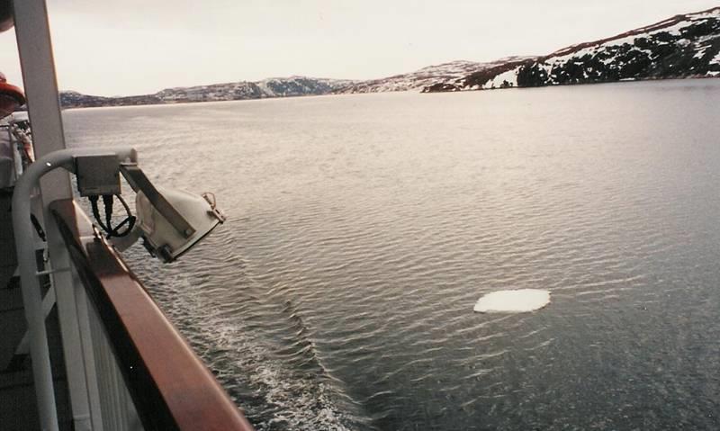 Vardø - Båtsfjord Nå starter en lang tur nordvestover mot Båtsfjord.