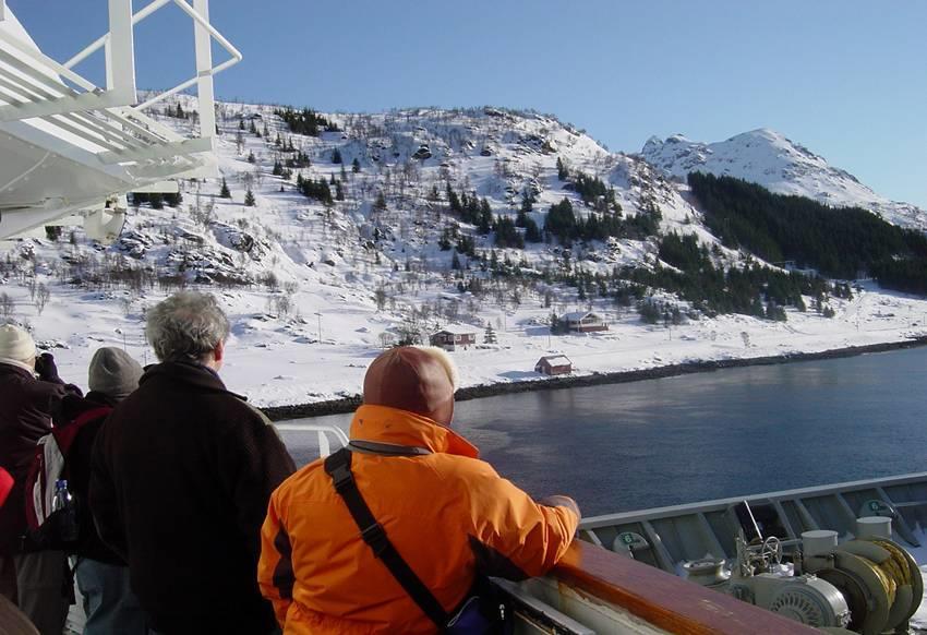 Ved innløpet til Raftsundet