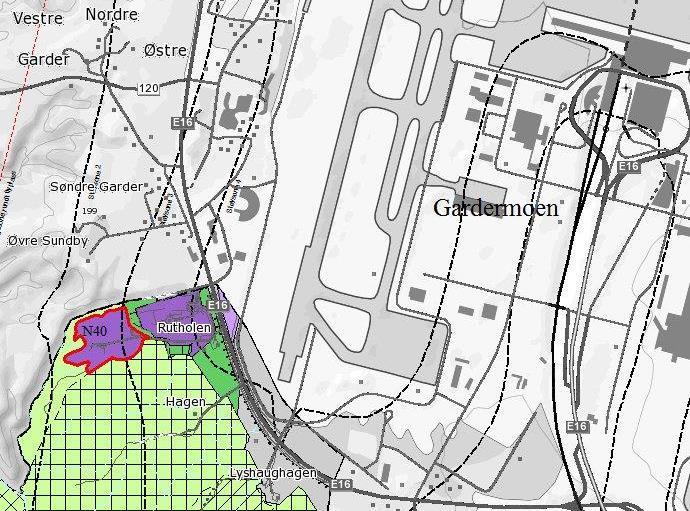 1. INNLEDNING 1.1 Bakgrunn og formål med planarbeidet Planområdet ligger på Rutholen i Nannestad kommune, og omfatter del av eiendommene gnr. 39/8 og 39/48. Området er på ca. 60 dekar. Ca.