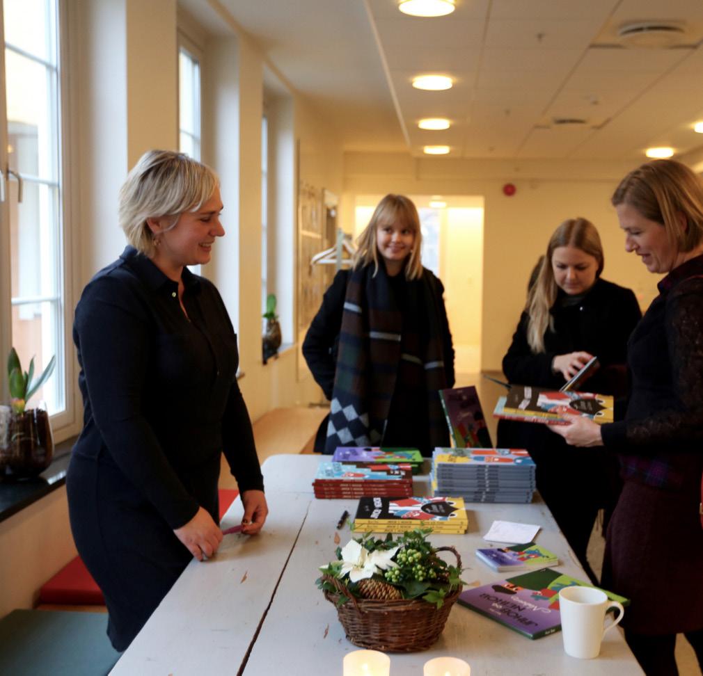 om hvordan man kan bruke høytlesning og litteratur som kilde til ytring og undring.