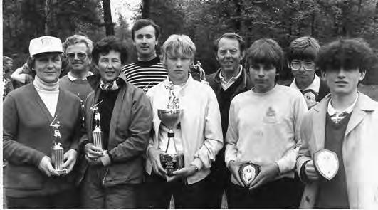 God deltagelse på årets klubbmesterskap Klubbmesterskapet i 1982 samlet god deltagelse.