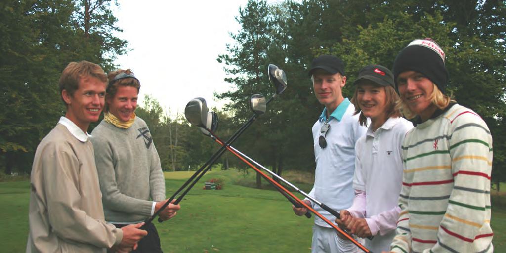 Hopplandslagets årlige samling i Vestfold Det er en kjent sak at mange av landets toppidrettsutøvere har golf som fritidsidrett.