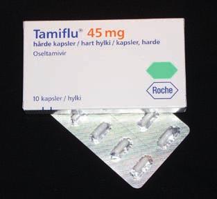 tema internasjonale trender i Norge 95 000 Tamiflu-pakninger på fire dager Det har vært en suksess å la farmasøyter i apotek rekvirere Tamiflu til influensasyke.