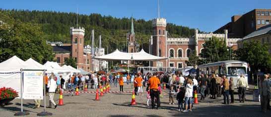 Drammen konsentrerte arrangementene til Bilfri dag lørdagen i Mobilitetsuka. Dagen ble markert med ordføreren i spissen på Bragernes torg.