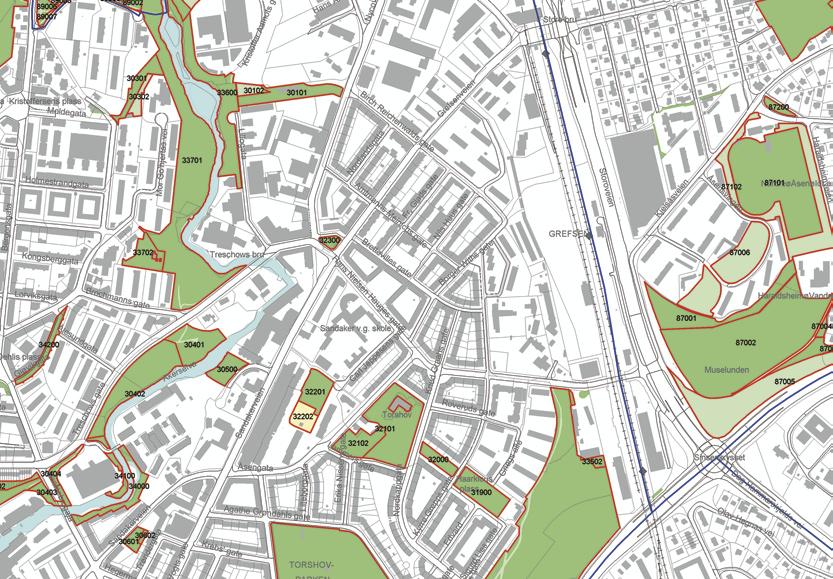 Det er gjennomført en egen dekningsanalyse som er lagt til grunn for hvilke konkrete områder som foreslås sikret.