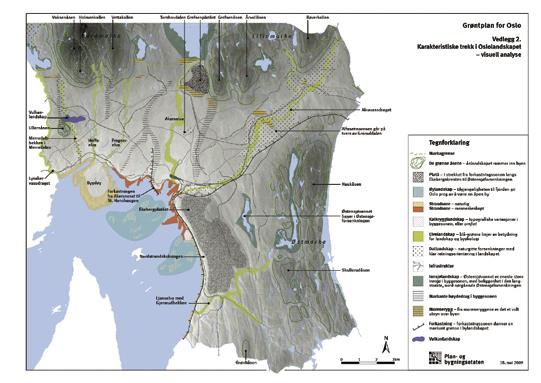 Osloområdet har en særegen geologi i internasjonal sammenheng. Det geologiske grunnlaget påvirker i stor grad byens landskapsrom.