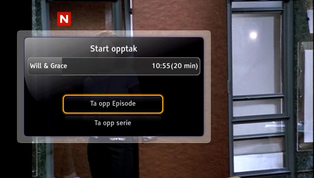 Etter opptaksstart kan du skifte kanal uten at opptaket blir berørt. T-We Box (5743) støtter opptak av tre programmer samtidig. I tillegg kan du se på et fjerde program.