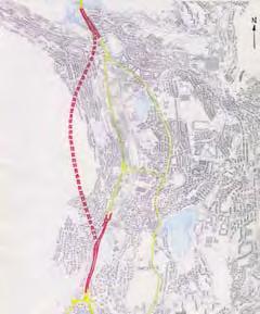 Kap1 - Partielle vurderinger Med denne varianten av Ringveg øst øker samlet transportarbeid for områdene Bergensdalen og Sentrum med ca 1 prosent.