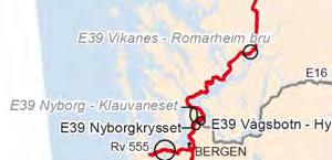 Eventuell lyntog-satsing vil avklares nærmere i Jernbaneverket sin utredning (ferdig 212) I samråd med Samferdselsdepartementet er det avgjort at opprustning av tunneler på E16 her må ses sammen med