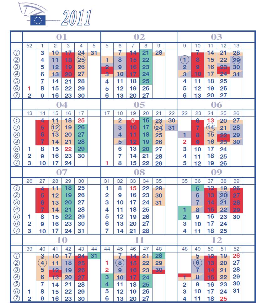 Europaparlamentet Hovudsete i Strasbourg sekretariat i Brussel og Luxembourg 736