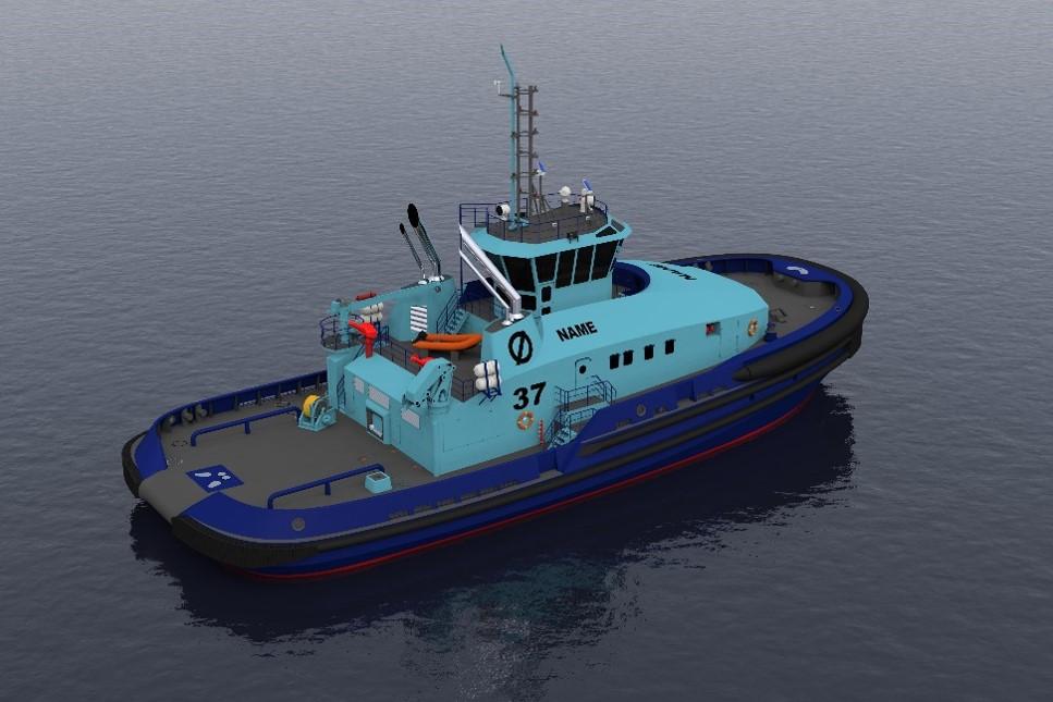 3 Escort tugs To be delivered Q2 Q3 2017 Design: Robert Allan LOA/Beam: