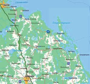 The nearest larger cities are Gävle (75 km) and Uppsala (100 km), see Figure 1. The Target Area is located close to the shore line and south of the Nuclear Power Plants at Forsmark.