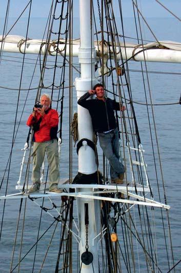 Foto: Ulf Hansen Seiltoktene er en positiv utfordring for kropp og sjel, og en ene - stående anledning til å